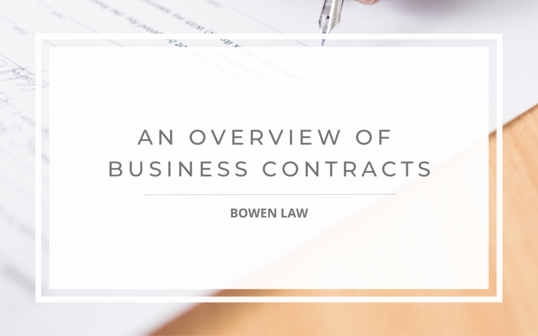 An Overview of Business Contracts
