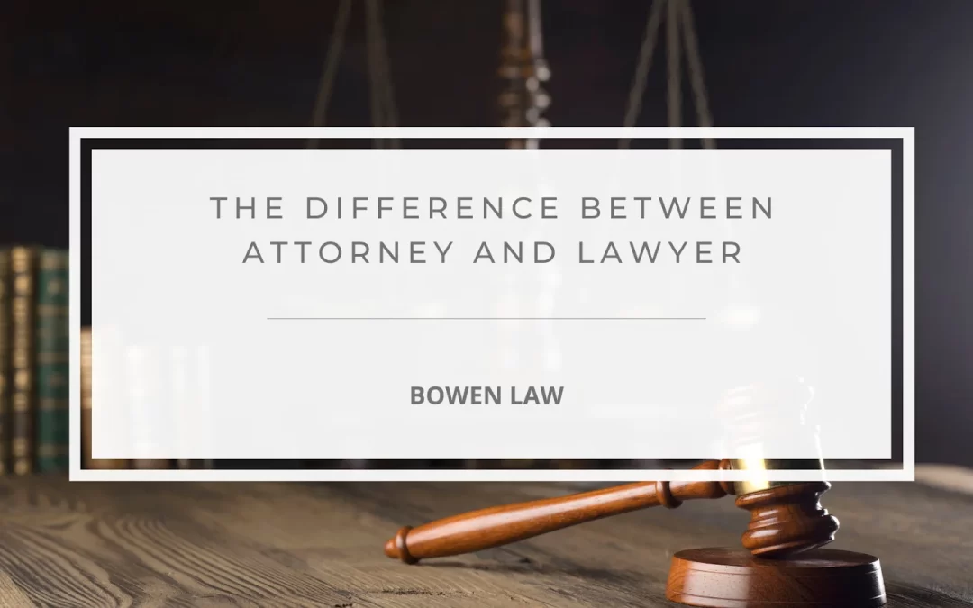 Attorney vs. Lawyer: Muskegon Attorney Answers