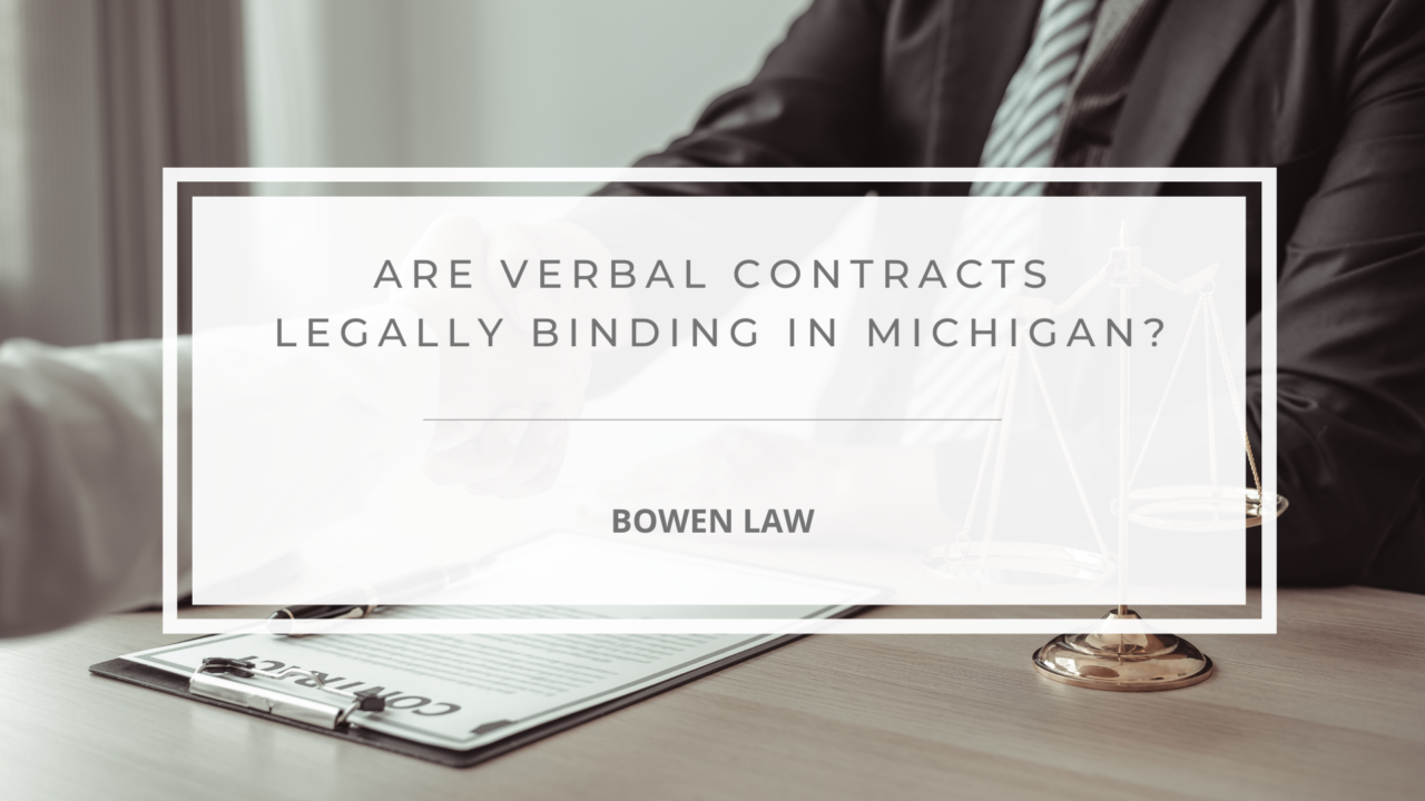 is-a-verbal-contract-binding-in-the-state-of-michigan