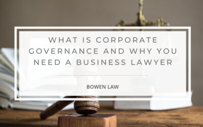 Corporate Governance Success: Leveraging the Expertise of a Business Lawyer