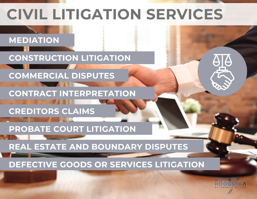 civil litigation attorneys muskegon