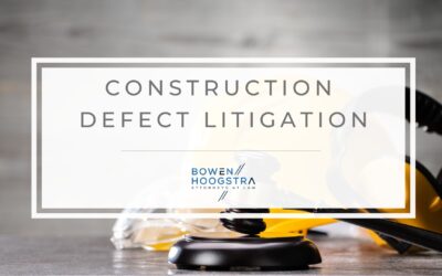 Construction Defect Litigation: What Homeowners and Contractors Need to Know