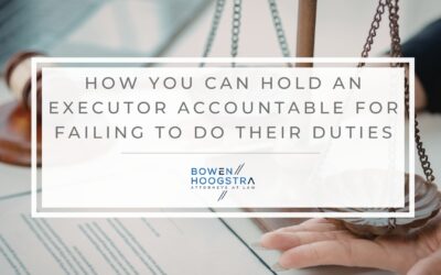 What Happens When an Executor Fails Their Duties in Michigan Probate Cases